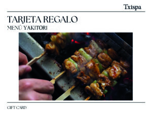 PLAN D : Menú Degustación YAKITXORI